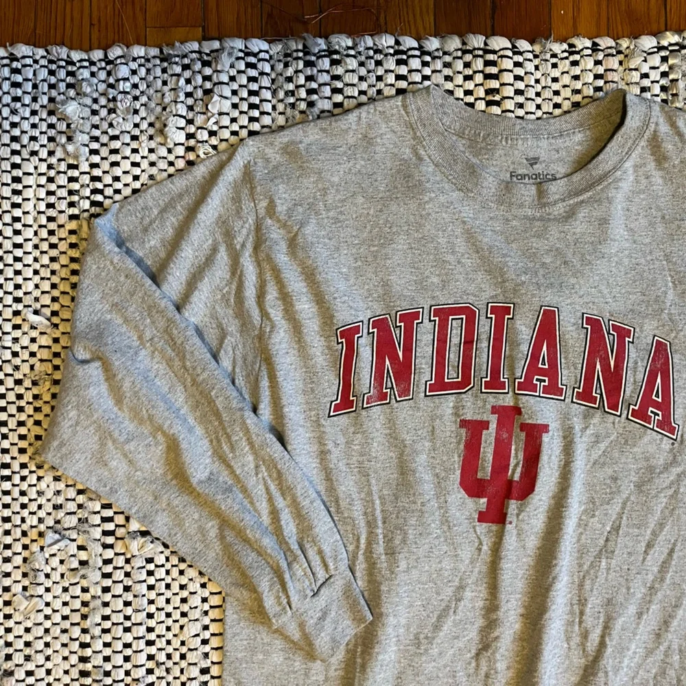 Fanatics Indiana University Heathered Long Sleeve T-shirt - Picture 3 of 7